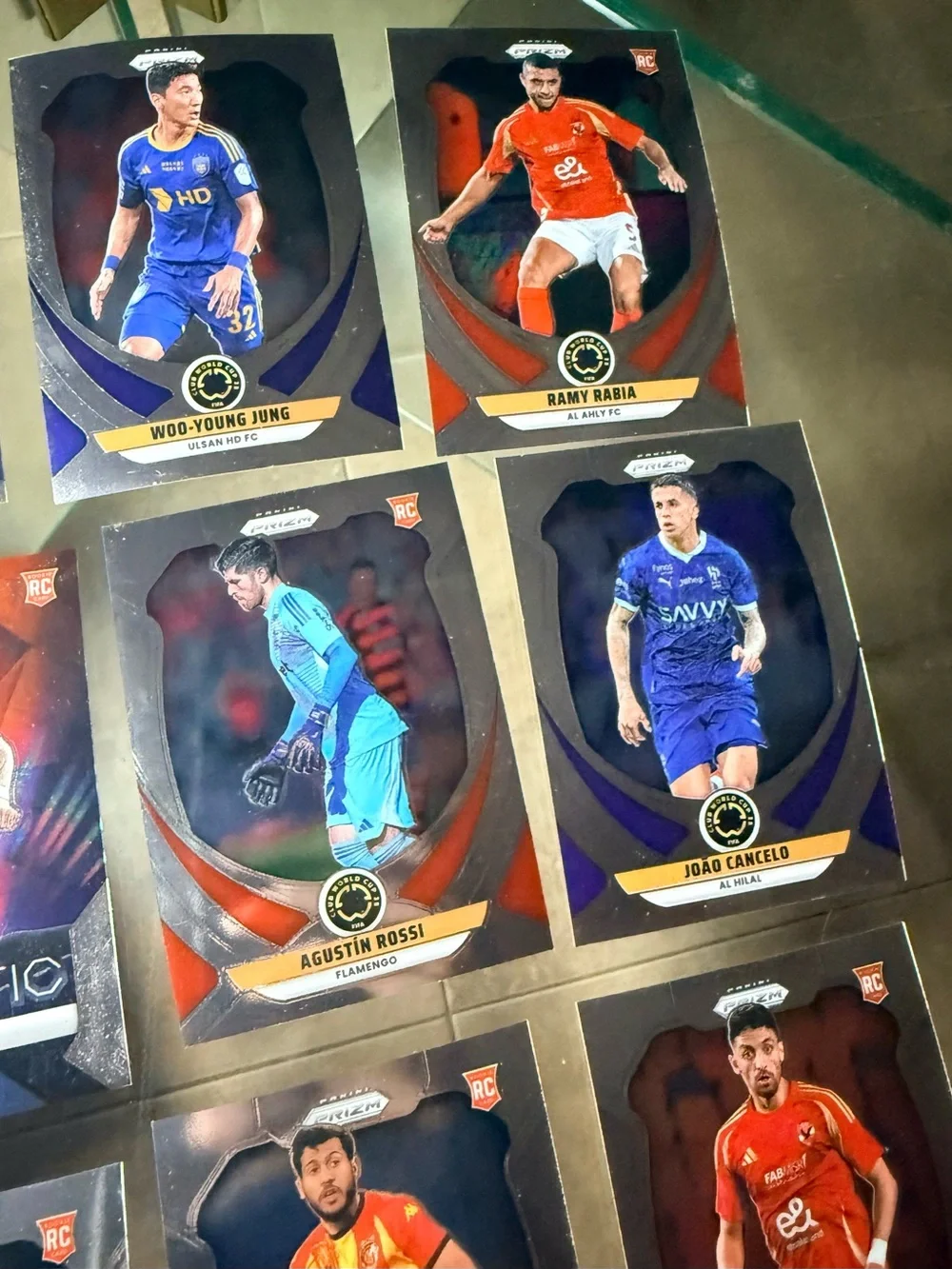2025 Prizm FIFA Club World Cup 12 Card Lot Soccer Futbol Cards Prizmatic Al Hila - Picture 3 of 8